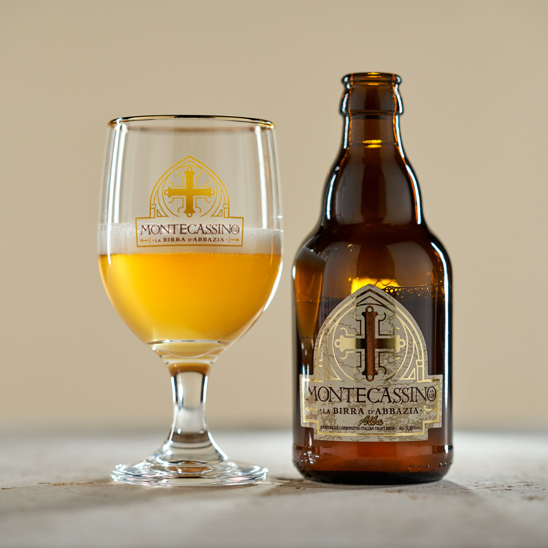 Birra Montecassino Alba 5.0% ABV Blonde