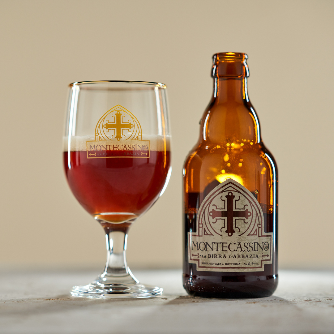 Birra Montecassino Dubbel 6.5% - Case of 6x330ml