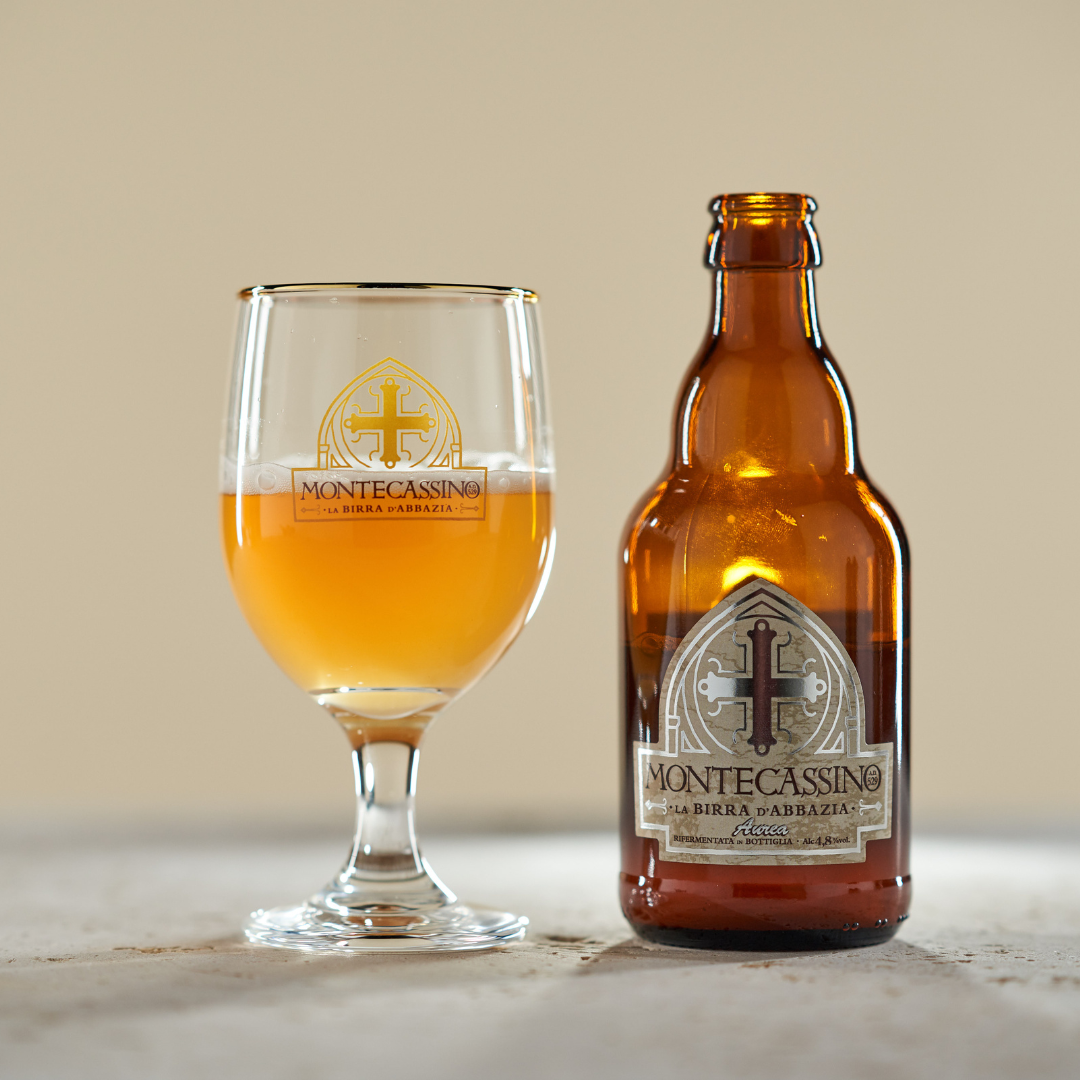 Birra Montecassino Aurea 4.8% - Case of 12
