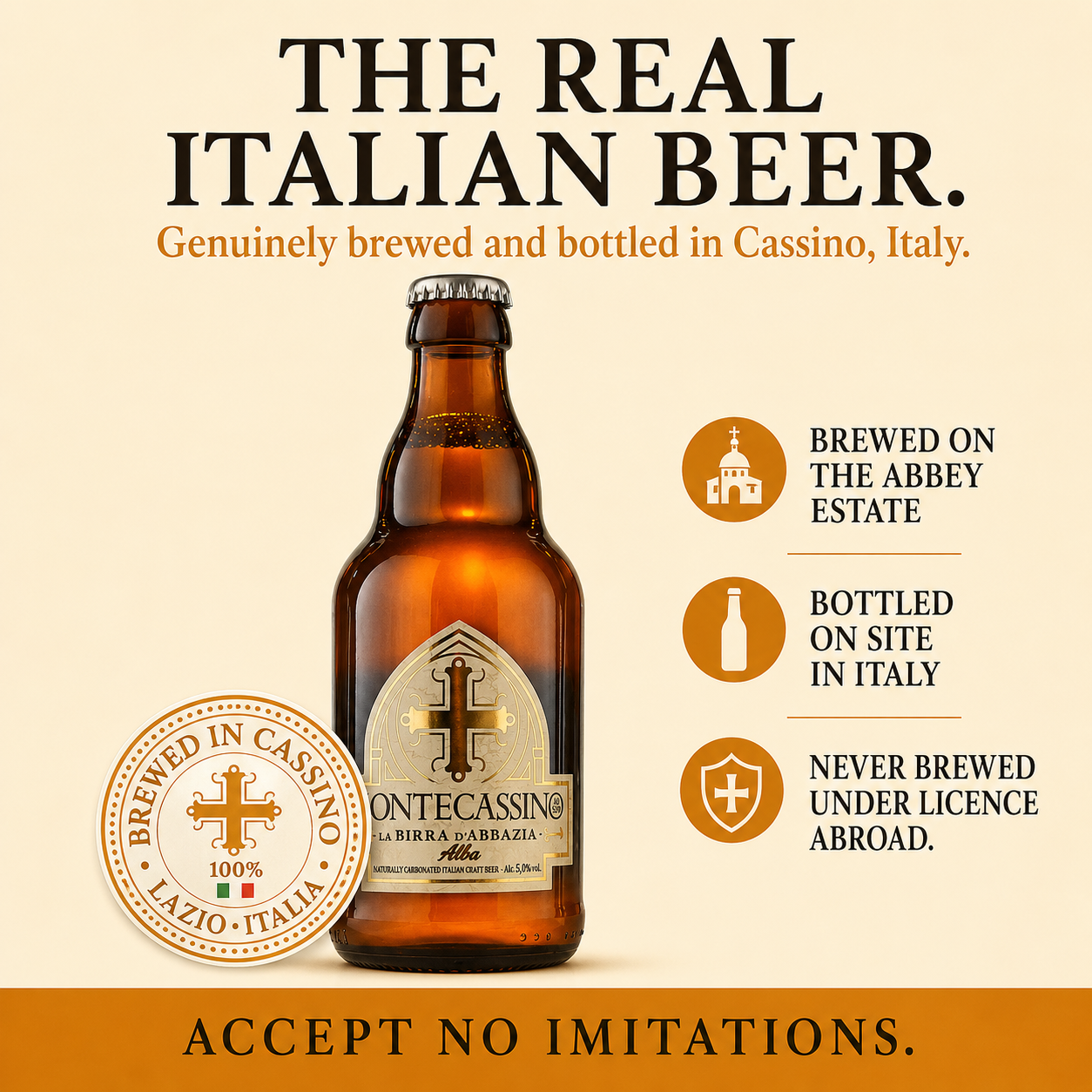 Birra Montecassino Mix - Case of 12x330ml