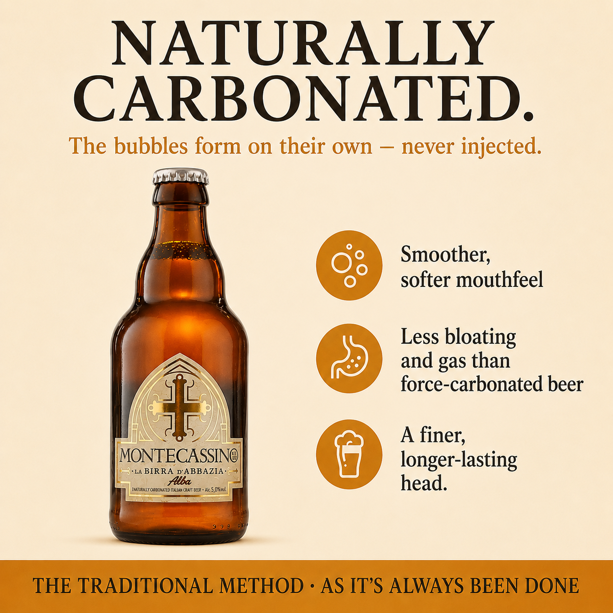 Birra Montecassino Mix - Case of 12x330ml